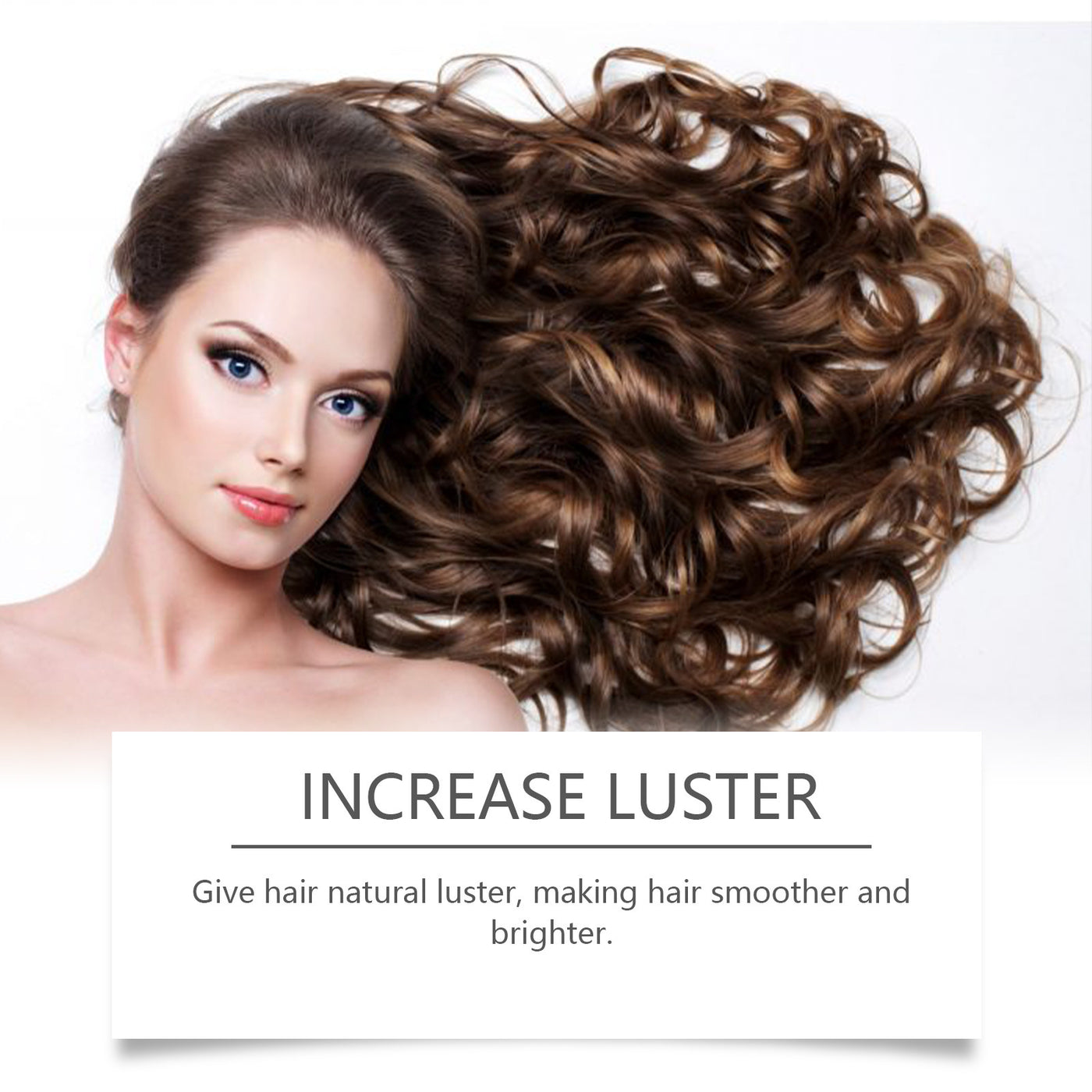 Moisturizing And Nourishing Care And Shiny Hair