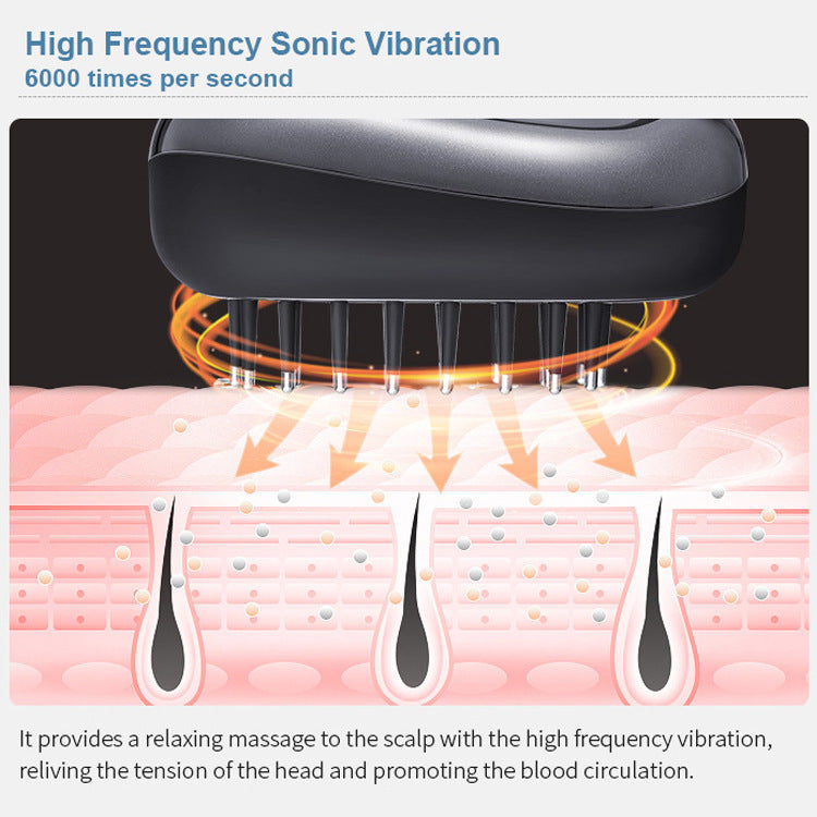 Red Light Vibration Scalp Hair Care