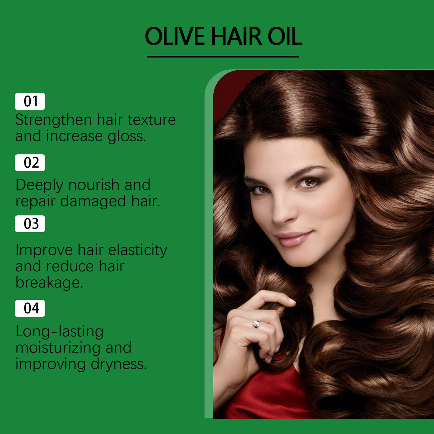 Moisturizing And Nourishing Care And Shiny Hair